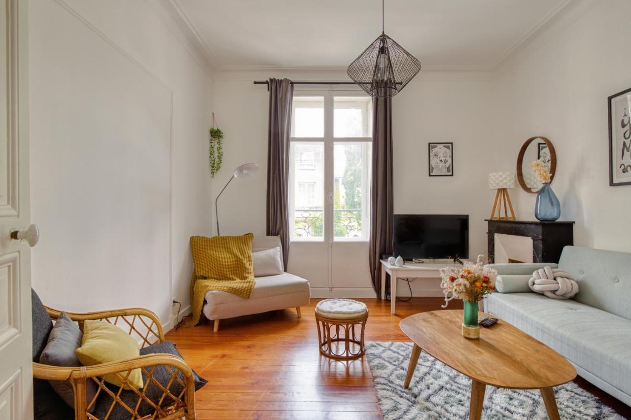 Ferienwohnung Nocnoc - Le Joyau, Cosy T3 Dans Centre Nantes Exterior foto